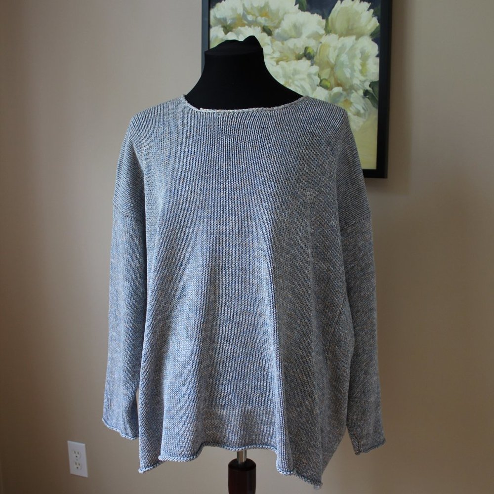 Eskandar 100% Cotton Sweater